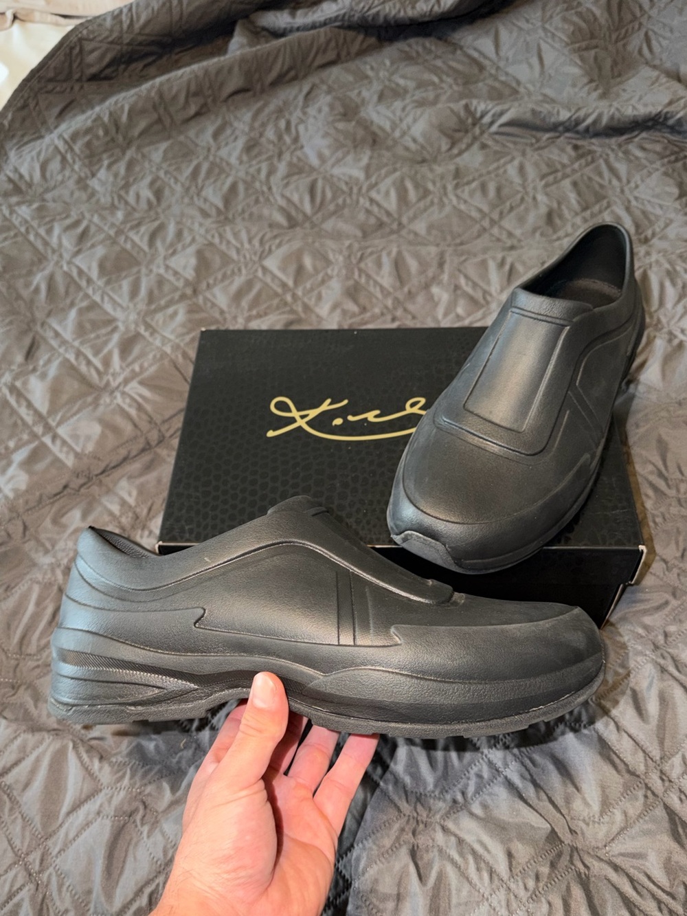 Gales Shoes Mens 11.5 Womens 13.5
Black Comfort Nursing Slip
Resistant Loafers